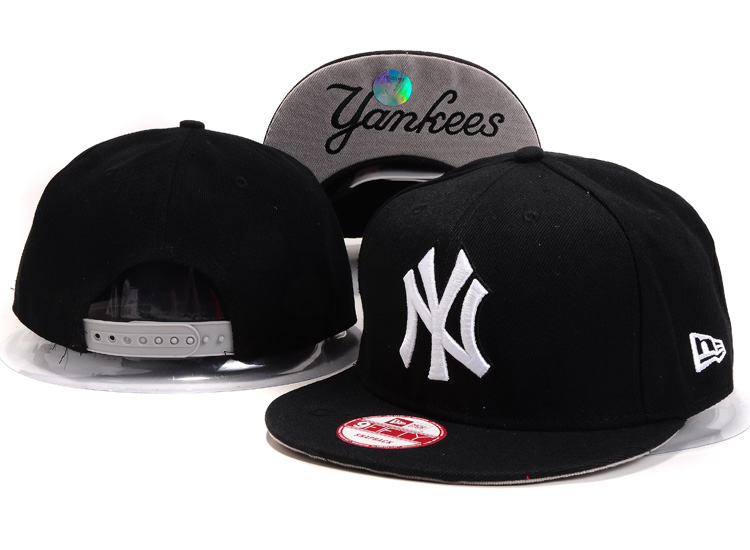 MLB New York Yankees NE Snapback Hat #56